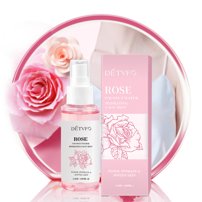 Reduce Wrinkles and Spots Moisturize Organic Rose Facial Toner