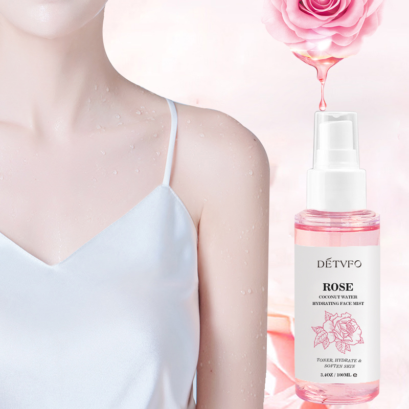 Reduce Wrinkles and Spots Moisturize Organic Rose Facial Toner
