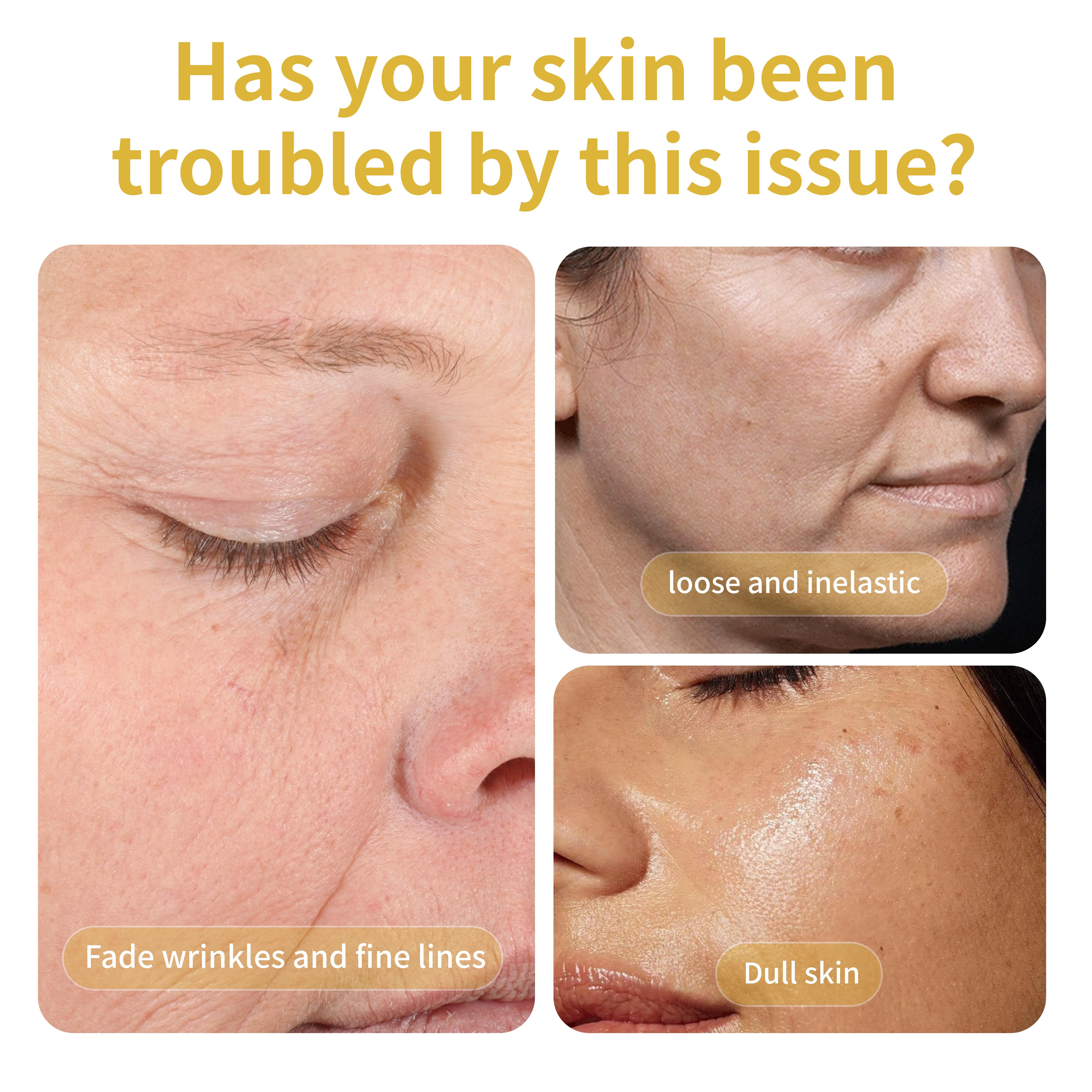 CHUSN Age-Defying Peptide Lift Ampoule for Wrinkle Smoothing &amp;Elasticity Boost, Professional Derm-Clinic Lifting Treatment Serum