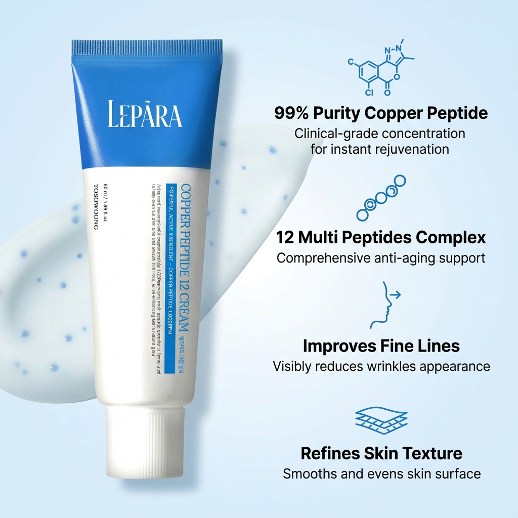 OEM Top Suppliers Private Label Cream Ghkcu Multi Facial Care Pure Face Anti Aging Capsule Ghk-cu Blue Copper Peptide 12 Cream
