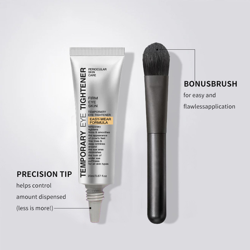 OEM/ODM/OBM Eye Temporary Liquid Eye Cream Instant Firming Anti-Wrinkle Lift Smoothness For Eyes Care 20ml Eye Cream