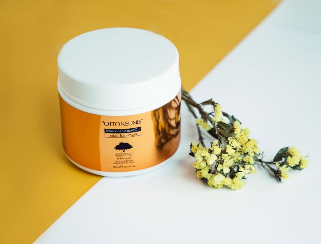 ISO Certified Organic Keratin Herbal Bond Repair Cream Hair Mask Ceramide Technology 2-IN-1 Formula Nourishing 500ml
