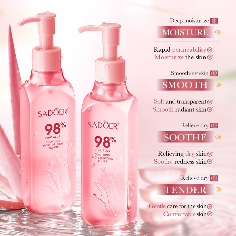 Pink Aloe Soothing Toner Display 2