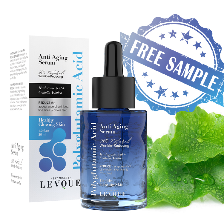 Private Label Face Serum Polyglutamic Acid Honey Moisturizing Dry Skin Reducing Fine Lines Boosting Radiance Anti-Wrinkle