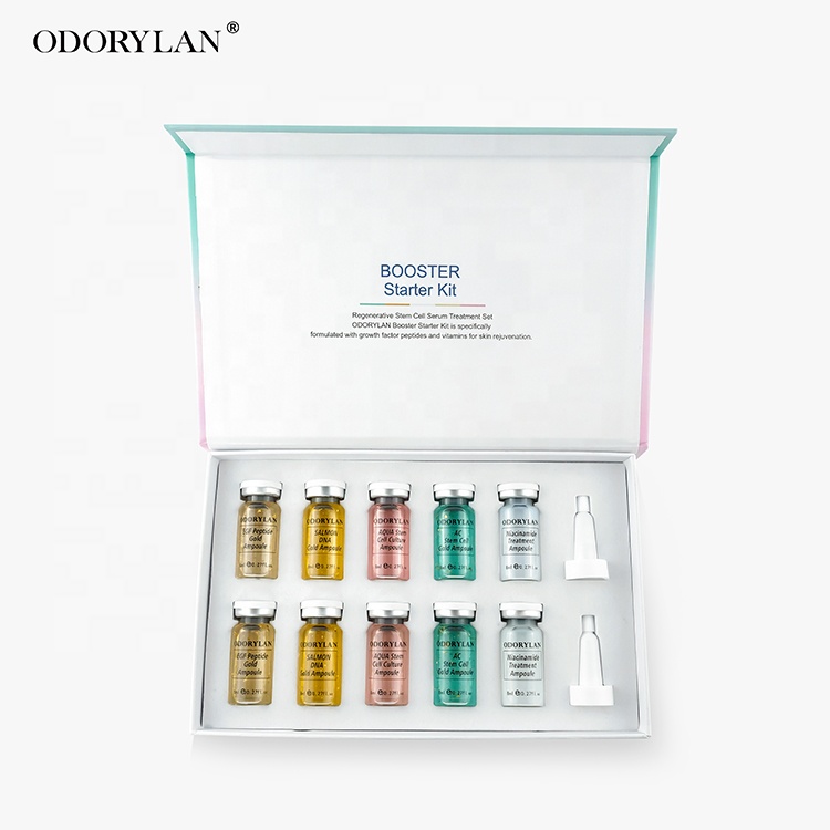 Semi-permanent Microneedle Derma Pen Serum Skin Care Set Whitening Hydrating, Moisturizing Booster Starter Kit