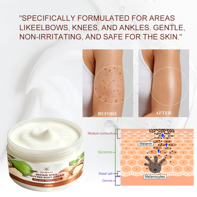 Wholesale 200ml Ceramide Squalane Whitening Nourishing Skin Barrier Moisturizer Factory Price Custom Label Repair Body Cream for