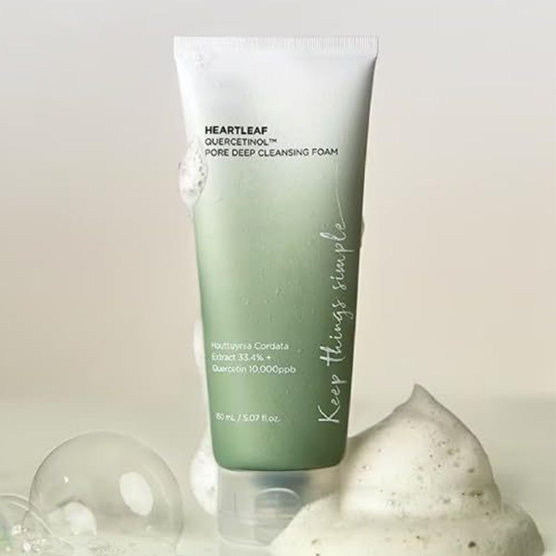 OEM Organic Foam Cleanser with Aloe Vera &amp; Hyaluronic Acid Deep Cleansing Gentle Hydration for All Skin Types Removes Makeup