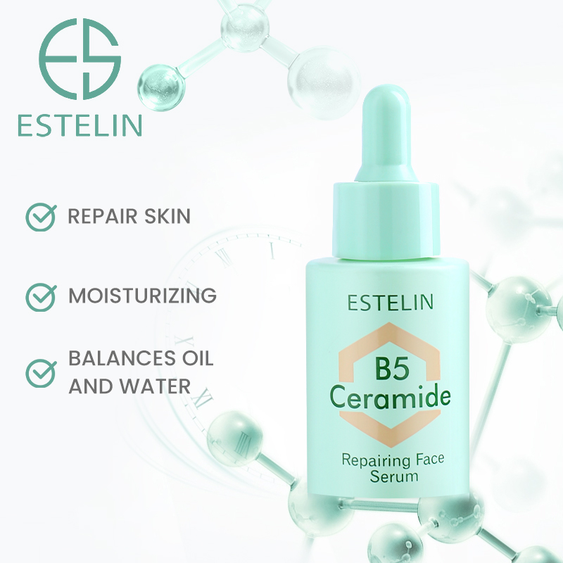 ESTELIN Bulk 30ml Ceramide B5 Moisturizing Repairing Face Serum Custom Private Label Serum