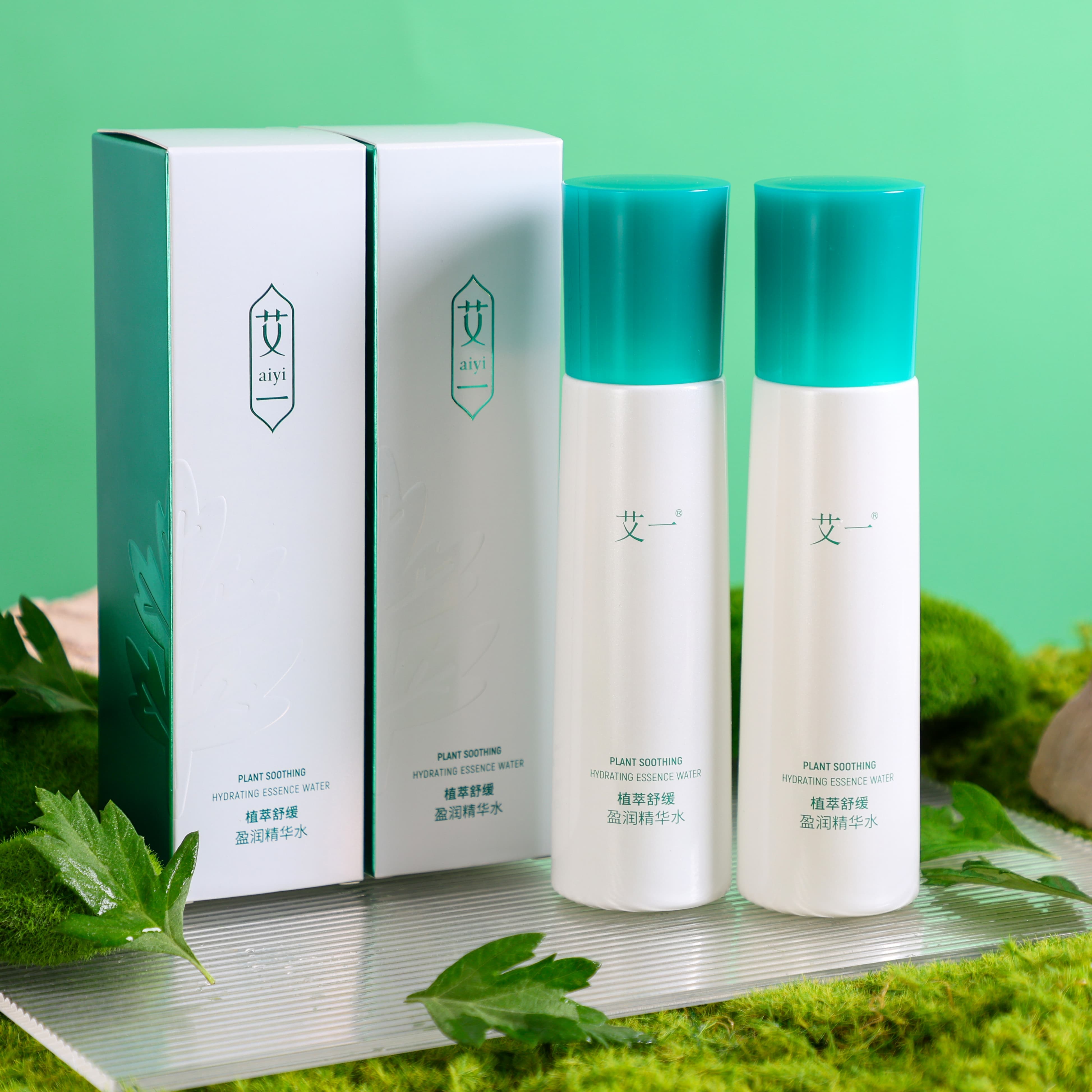 Ai Yi Herbal Plant Extract Soothing Essence Water Hydrating Moisturizing Toner for Skin Soothing Hydration and Repair