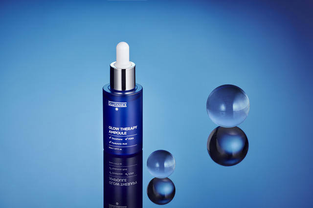Glutanex Glow Therapy Ampoule peptide firming anti aging barrier repair hypoallergenic soothing smooth concentrated complexion