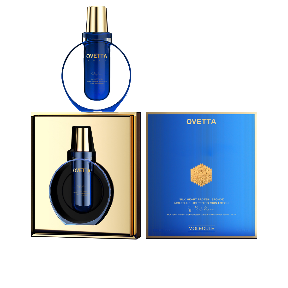 Niacinamide Anti-Aging Serum Organic Brightening Serum with Ganoderma Emu Oil Aloe Vera 5-Active Hydrating Facial Care