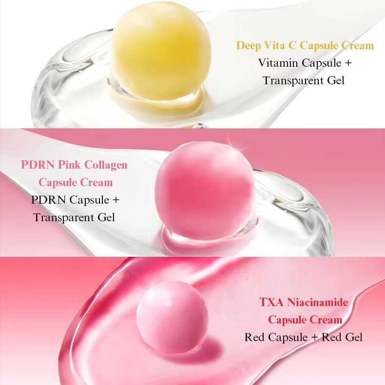 Medicube Collagen Jelly Cream Freeze-Dried Hydrolyzed Collagen Boosts Skin's Barrier Hydration and Gives 24h Glow Facial Cream
