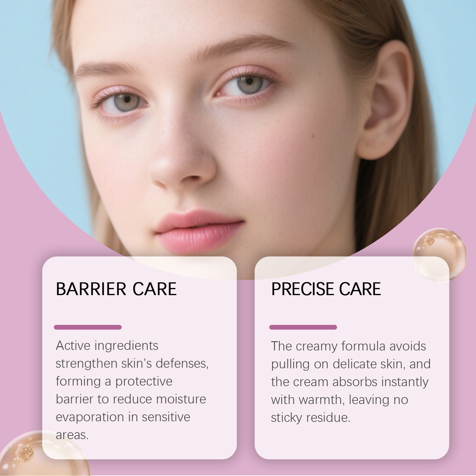 OEM Gentle Daily Moisturizing Skin Care Balm Comfortable Day Lock Moisture Anti-Wrinkle Nourishing Face Balm for All Skin Types
