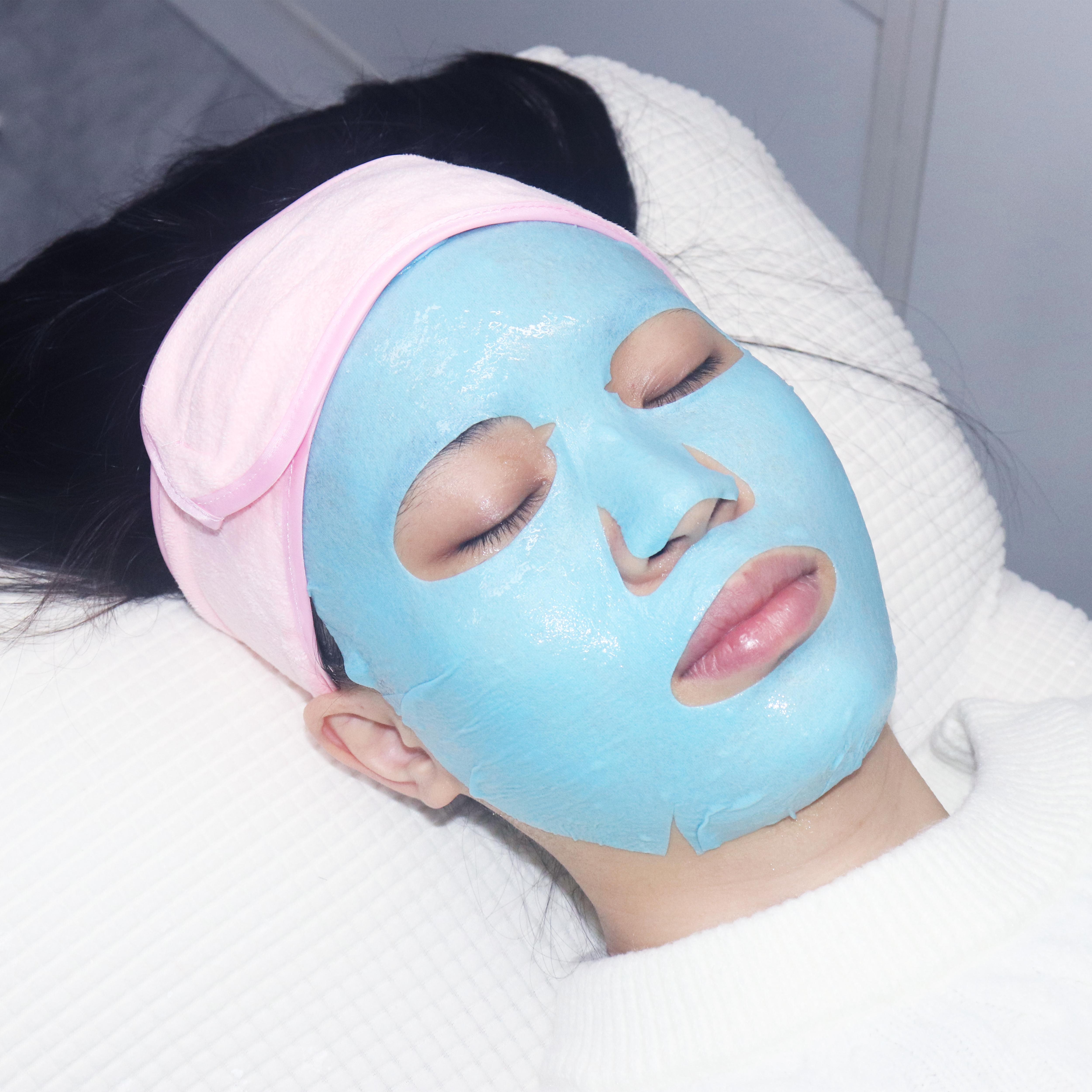 Hyaluronic Acid, Deep Hydrating Peel-Off Facial Mask, Plumps Skin &amp; Strengthens Moisture Barrier for Dry Dehydrated 7-Piece Set