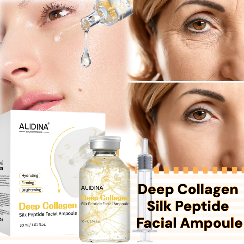 G Silk Peptide Intensive Lifting Ampoule Moisturizes Firms Lifts Korean Anti-Aging Essence Smooths Wrinkles Improves Elasticity
