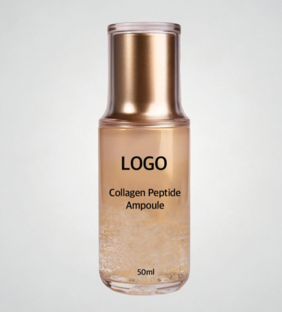 Intensive Collagen Peptide Ampoule Korea Beauty ODM Anti Wrinkle Whitening Anti Aging High Concentration Repair Hyaluronic Acid