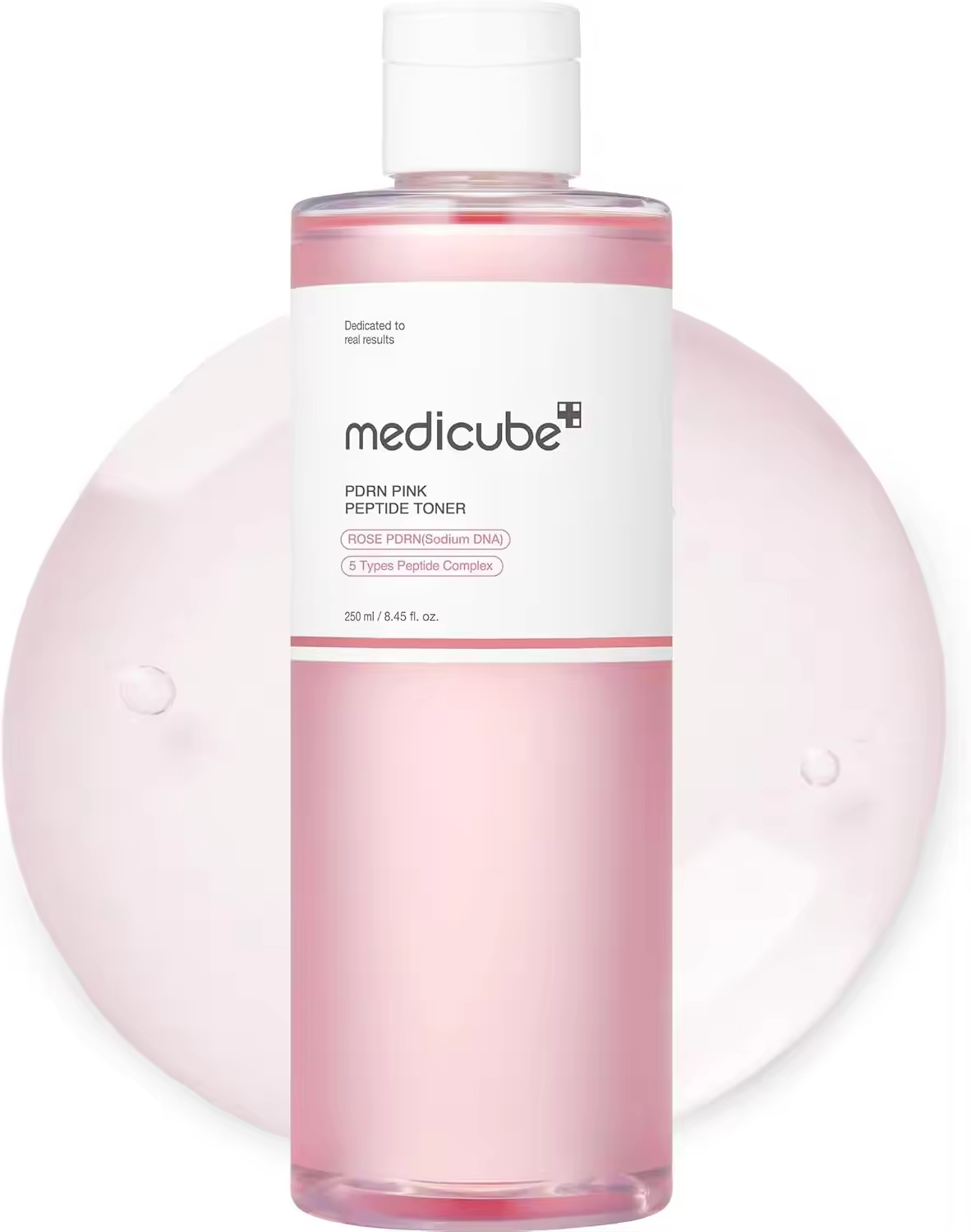 Wholesale Medicub Pink Repair Soothing Water Toner 250ml Light Refreshing Not Oily Plump and Radiant