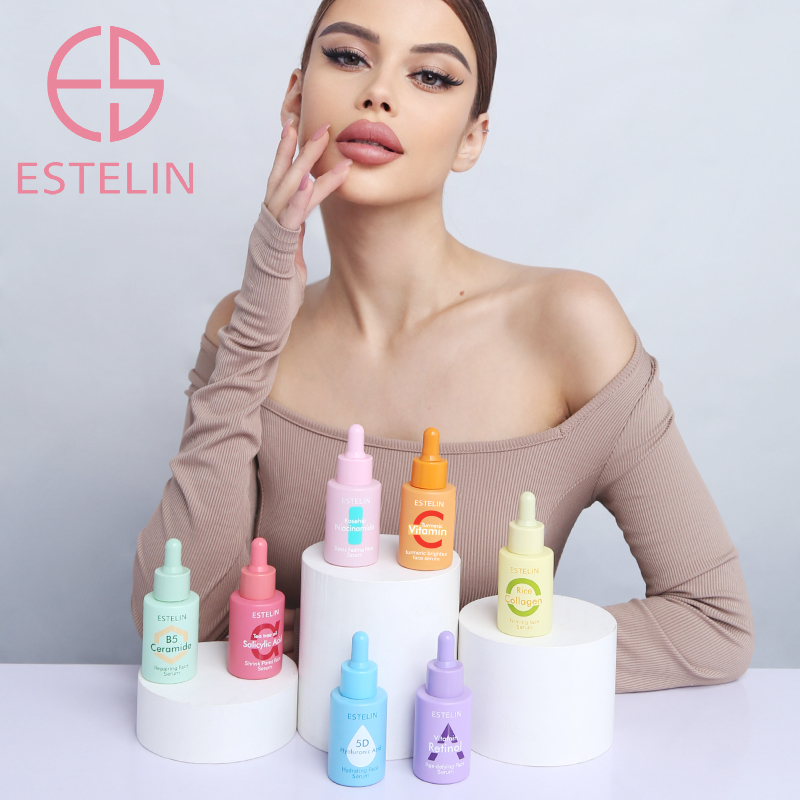 ESTELIN Bulk 30ml Ceramide B5 Moisturizing Repairing Face Serum Custom Private Label Serum