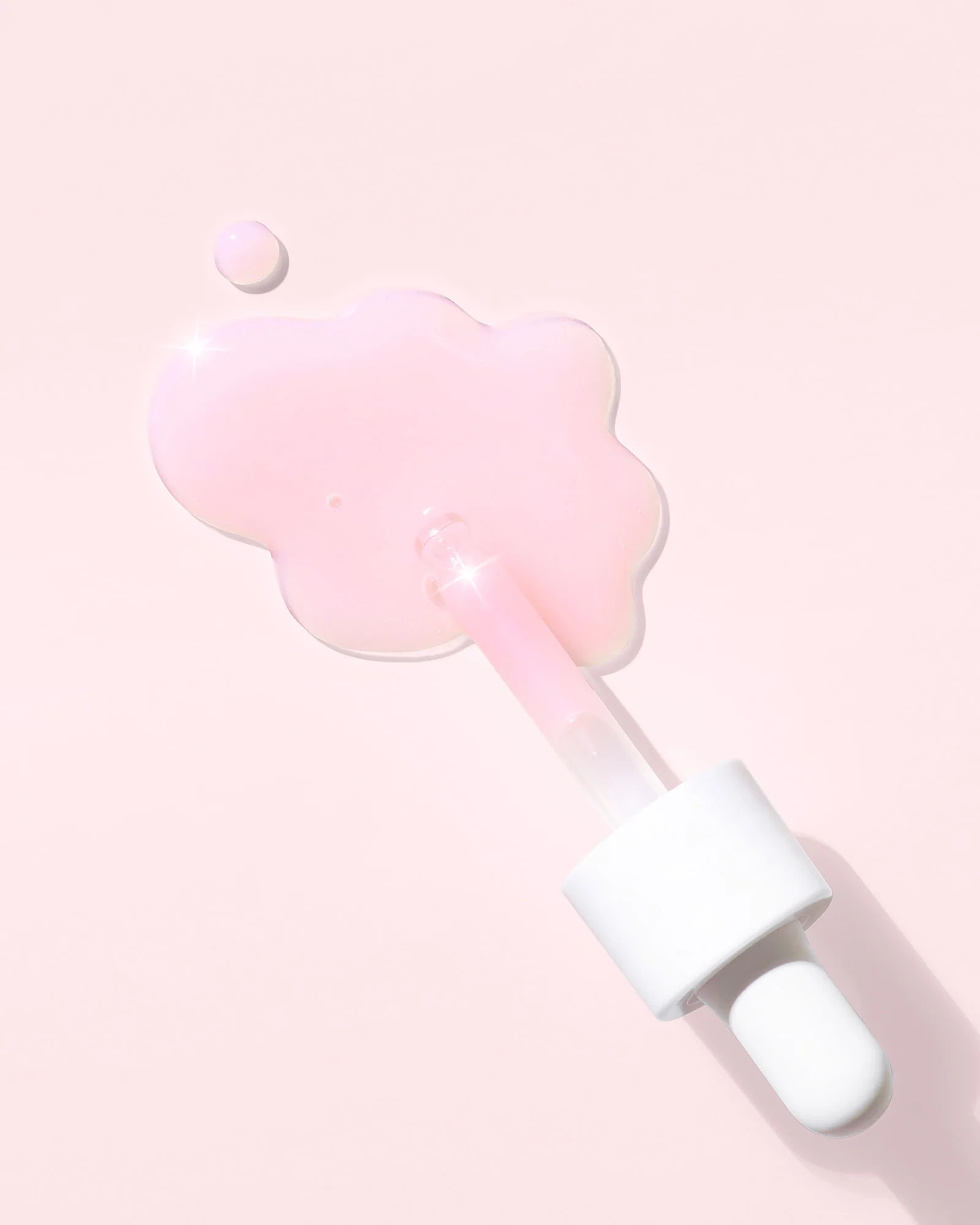Private Label Lightweight Non-Sticky Plumping Hydration Cloud Jelly Pink Anti-Aging Whitening Face Serum for Dry Skin All-Day