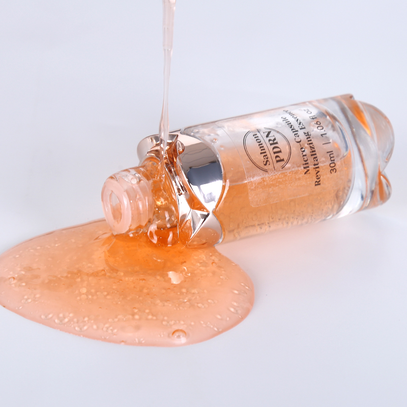 Hyaluronic Acid Salmon Dna Pdrn Micro-Huile Revitalizing Essence Niacinamide Vitamin C Facial Serum