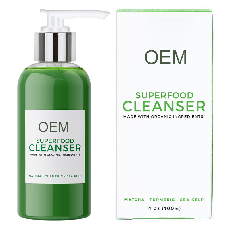Deep Cleansing Face Wash Facial Cleanser Whitening Brightening Hydrating Superfood Cleanser