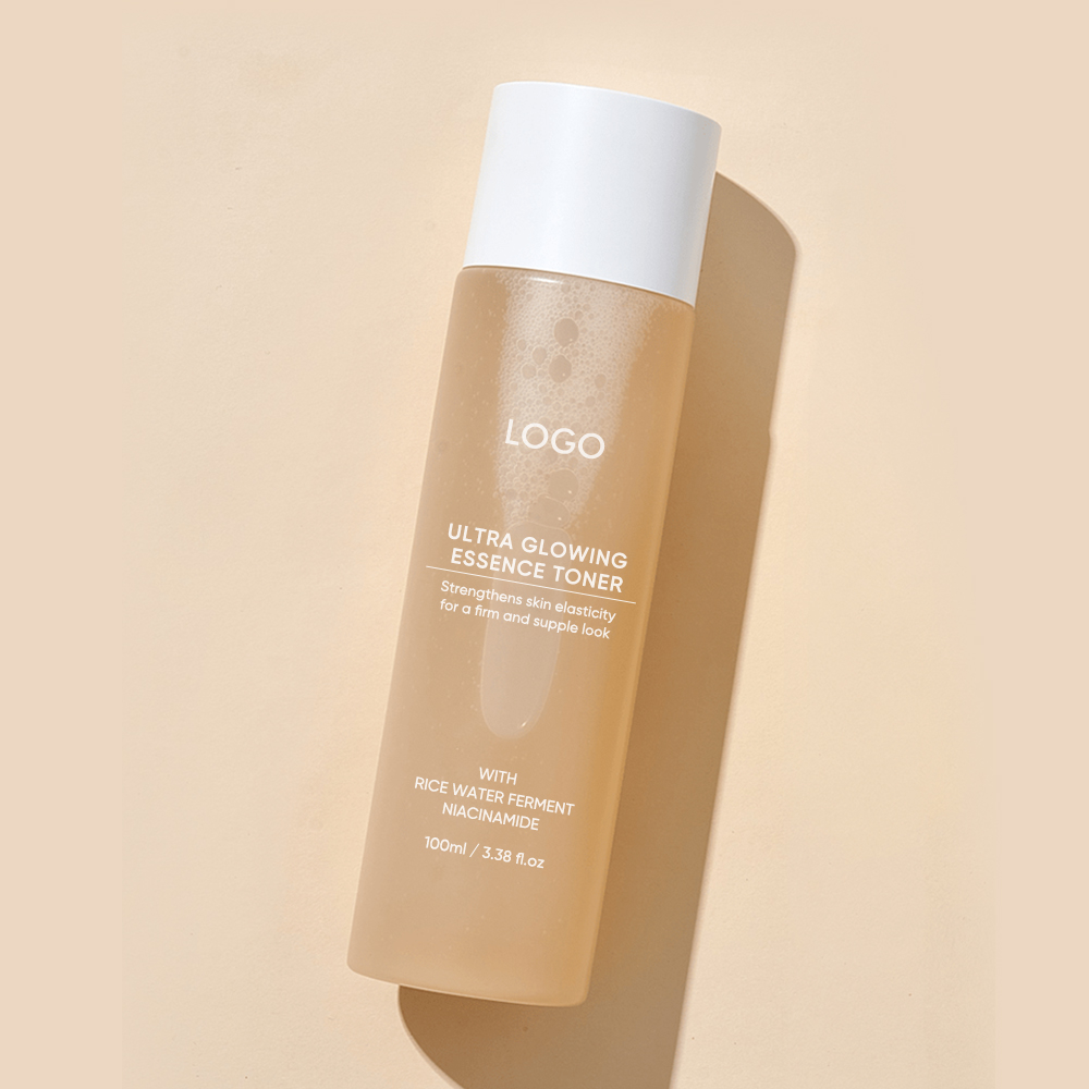 Custom Skin Care Korean Anti Aging Facial Toner Niacinamide Smoothing Firming Ultra Glowing Essence Rice Toner For Face