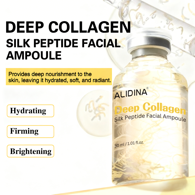 G Silk Peptide Intensive Lifting Ampoule Moisturizes Firms Lifts Korean Anti-Aging Essence Smooths Wrinkles Improves Elasticity