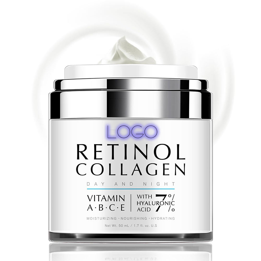 Private Label Deep Hydrating Anti Aging Firming Neck Repair Face Moisturizer Retinol Collagen Night Cream