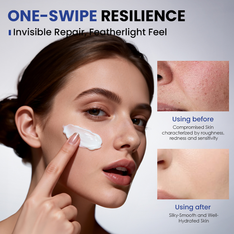 Private Label Beauty Lotion with Niacinamide Peptide Ceramide and Vitamin E for Whitening Repair Firming Skin Face Care