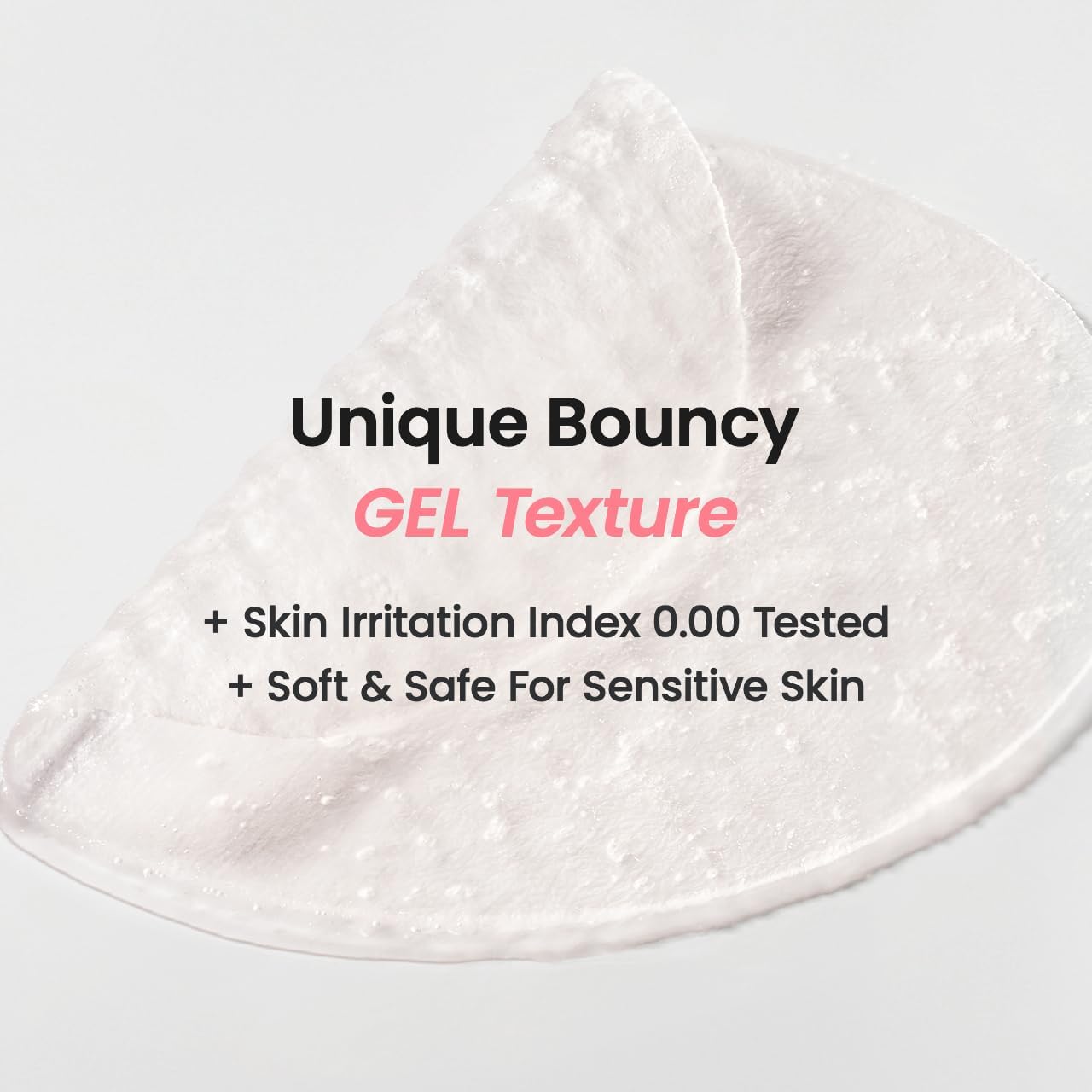 Oil-Free Collagen Gel Serum with Hyaluronic Acid - Pore Minimizing Elasticity Boosting Refreshing Moisturizer for Sensitive Skin