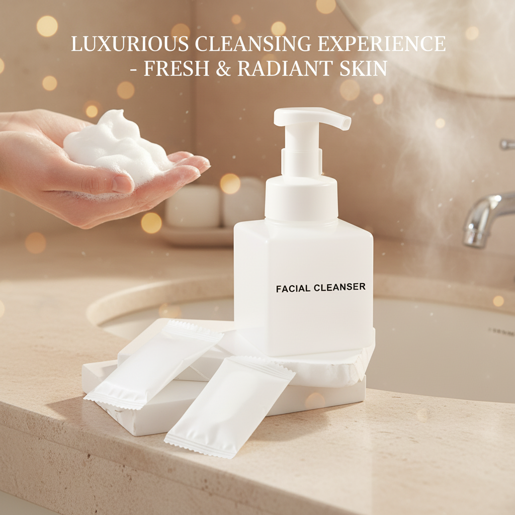 Private Label OEM Deep Pore Cleaning Amino Acid Foam Facial Cleanser, Amino Acid Hydrating Soap Tablet Refills