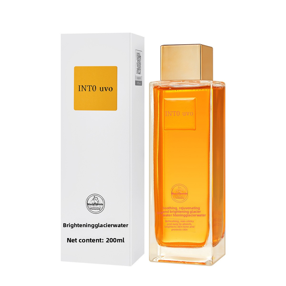 AUSLKA Beauty Brightening Glacier Water Oil Control Skin Toner &amp; Essence Firming Hydrating Moisturizing Soothing Repair Men