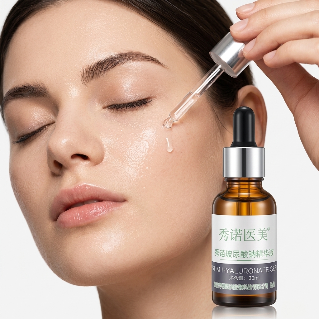 Medical-grade Sodium Hyaluronate Serum High-efficiency Moisturizing Customizable Long-lasting Hydration Relieves Dry Skin Face