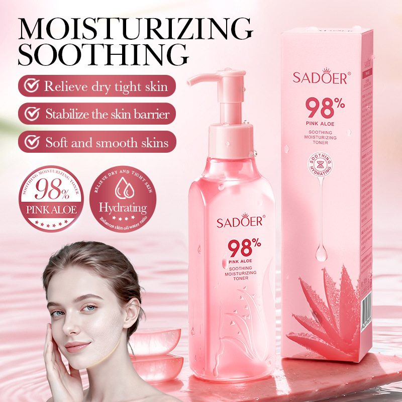 Pink Aloe Soothing Toner Display 1