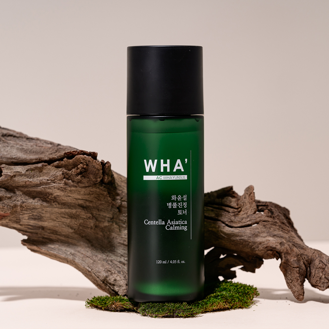 [WHA'YUNSUL] Centella Asiatica Calming Toner Soothing Hydrating Repairing Sensitive Skin Moisture Barrier Kbeauty Toner