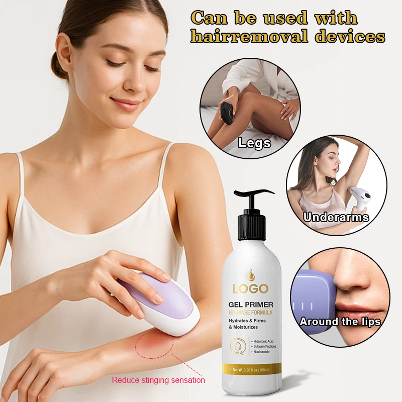 GUOCUI BIO TECH OEM ODM Restores Skin Elasticity Firms Plumps Hyaluronic Acid Collagen Peptides No Rinse Ultra Hydrating Gel