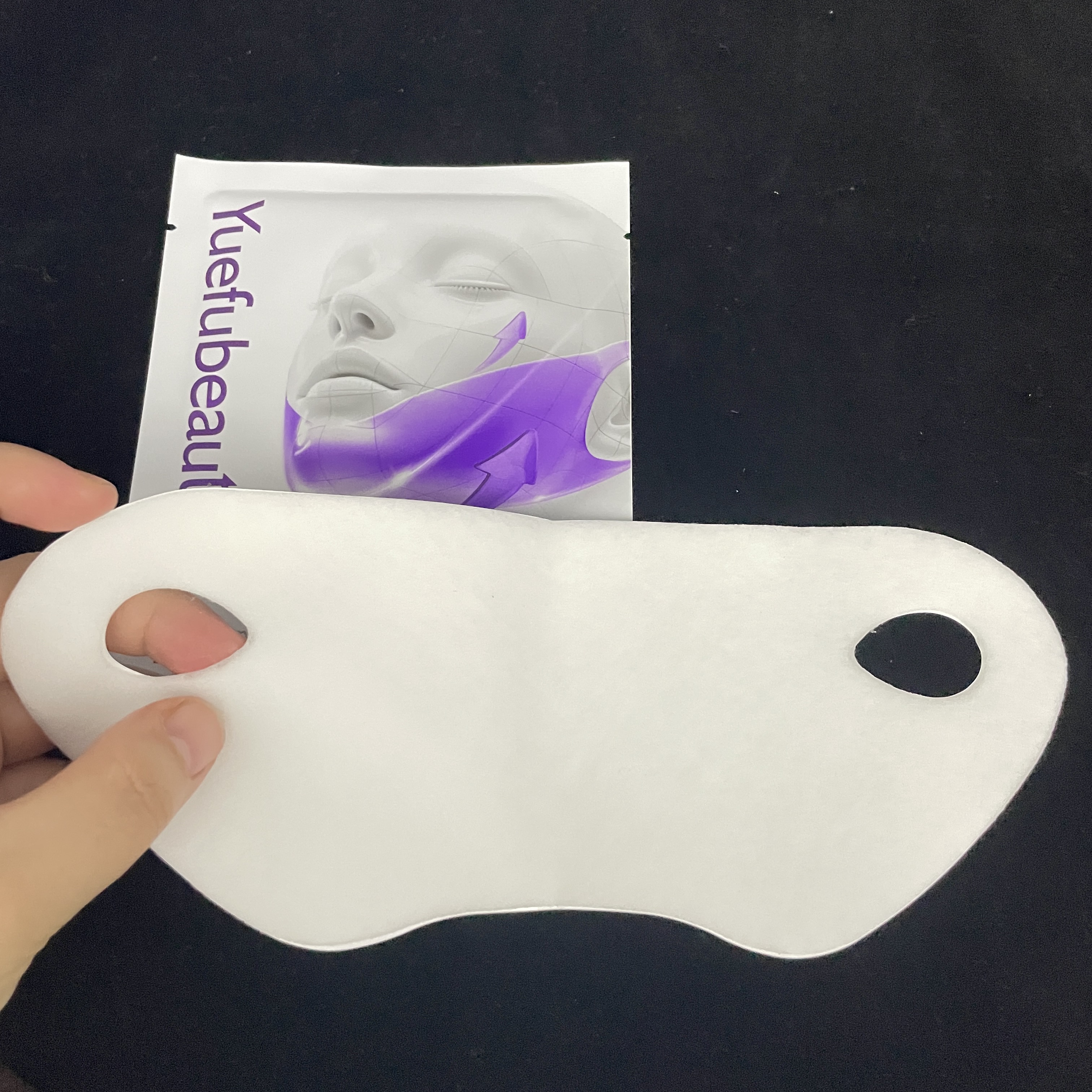 Private Label Hydrogel Lifting &amp; Firming Mask - Small Molecule Collagen Hyaluronic Acid Instant Plumping V-Face Bestseller