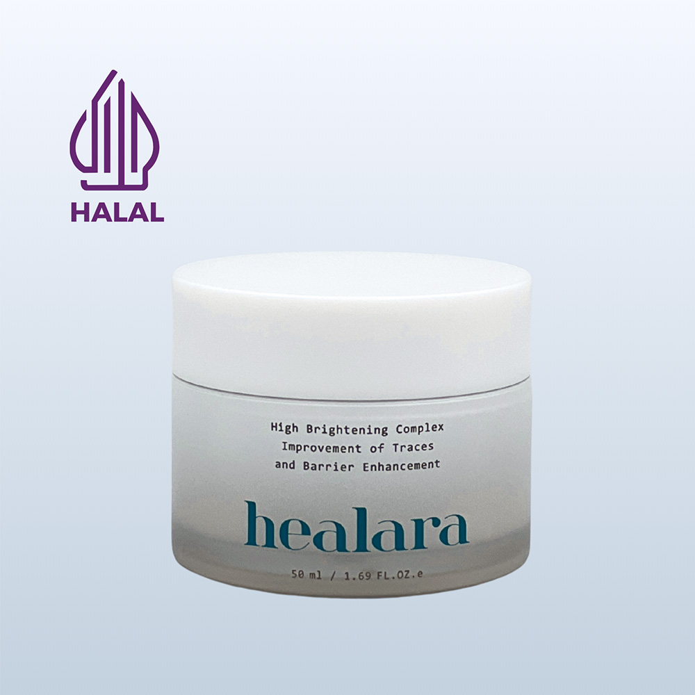 [HEALARA] RADIANCE SHOT BARRIER PROTECT CREAM Korean Vegan Halal Certified Seaweed Derived Hydration Repair Radiance Makeup Base