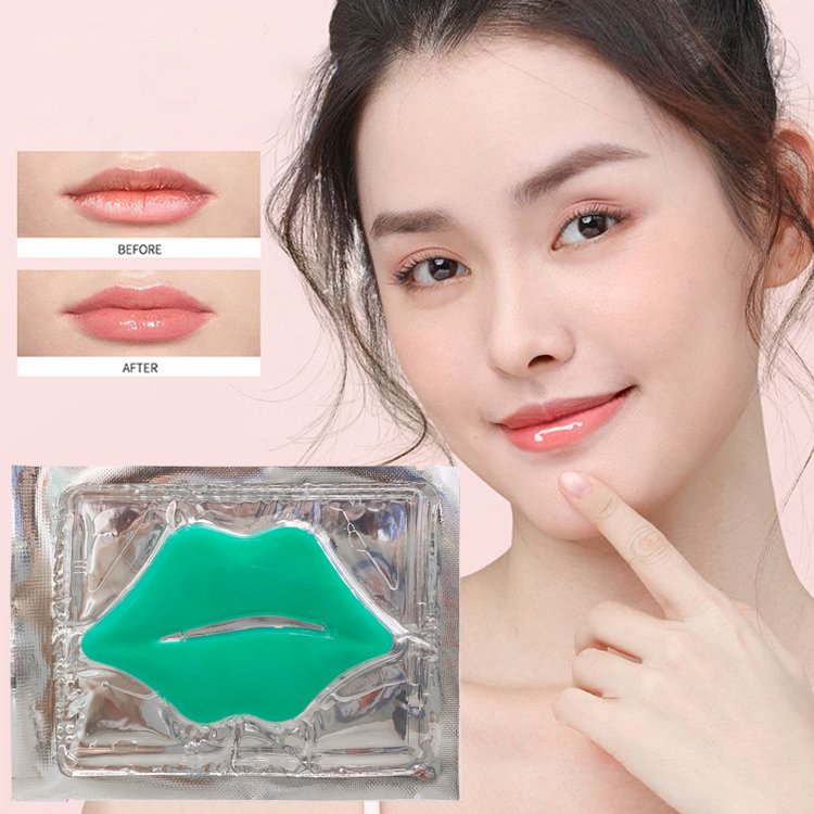 Moisturizing 24k Gold Lip Plumping Mouth Collagen Lip and Eye Mask Spa Crystal Facial Mask Eye Mask Lip Sheet Private Label