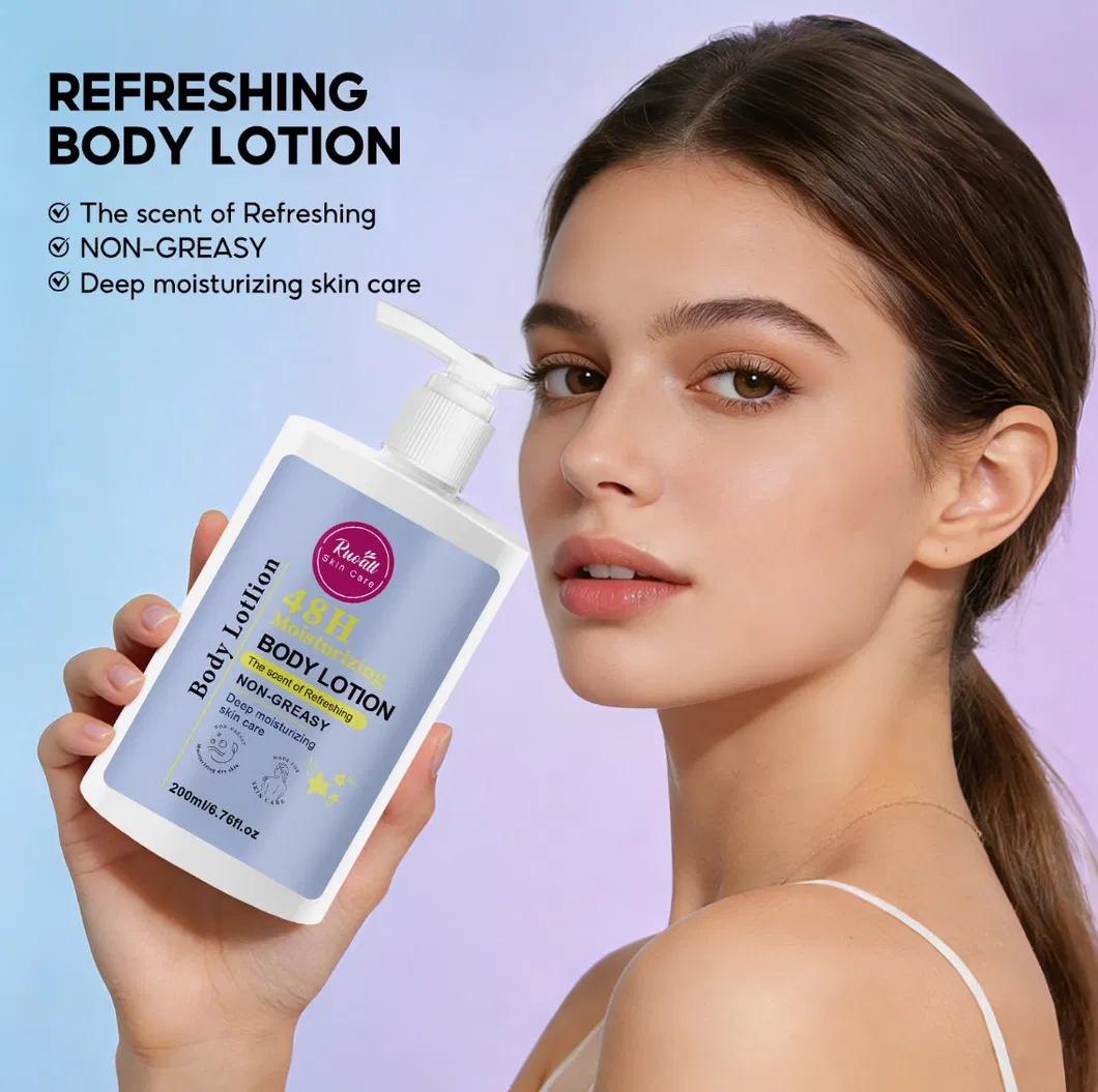 Dry Skin Relief Fast Absorption Non Greasy Formula Vanilla Cashmere Scent 48 Hour Moisturizing Shea Butter and Vitamin C Retinol Body Lotion