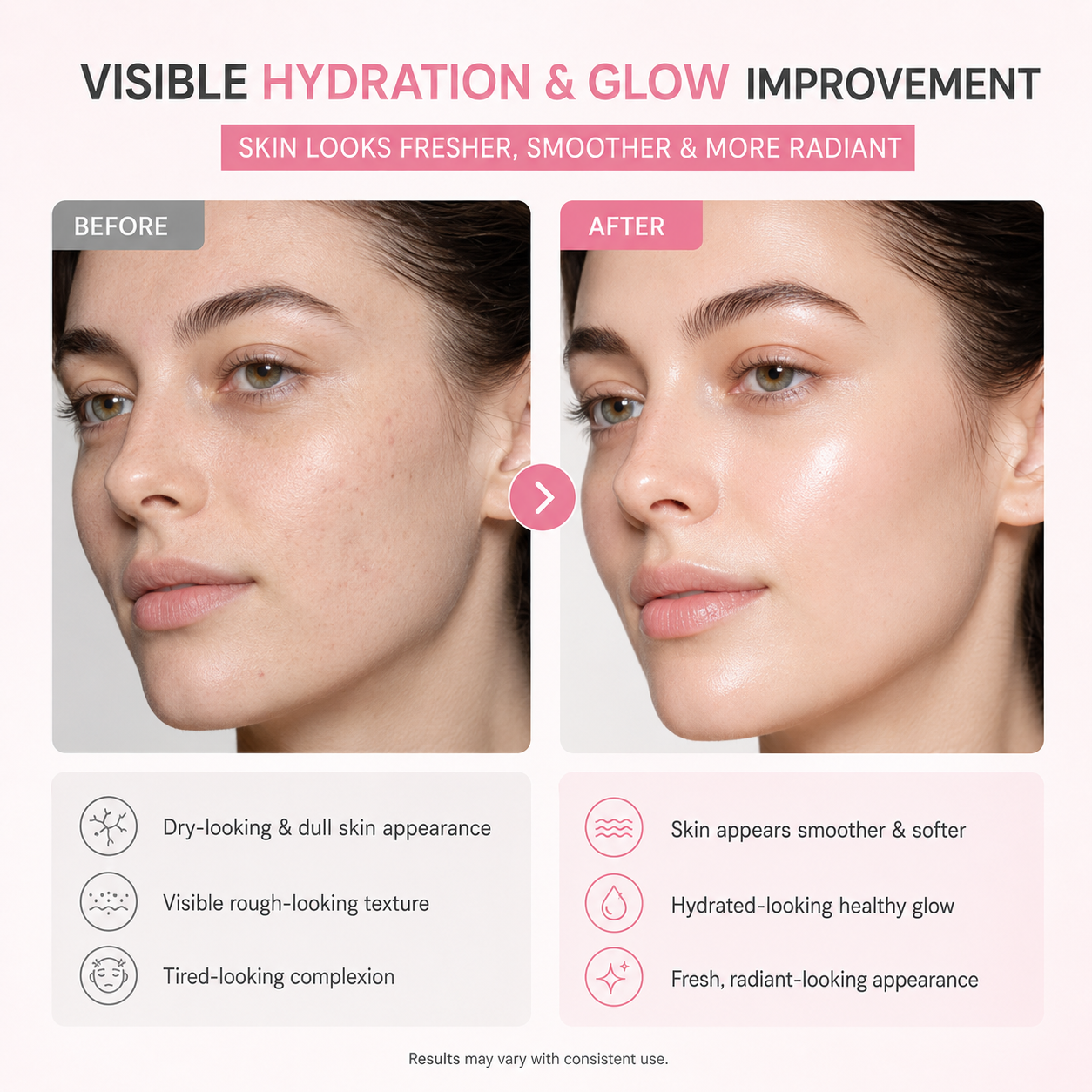 Skin Care Hydrating Whitening Anti-Aging Face Moisturizer PDRN Pink Collagen Capsule Night Jelly Cream