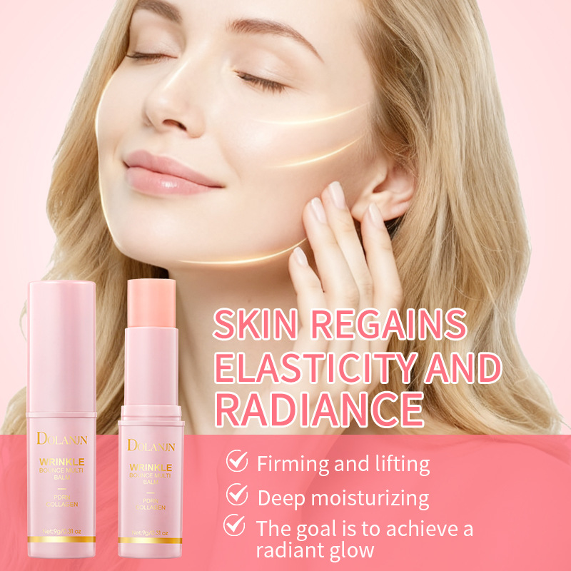 Private Label Multi Balm Stick PDRN Collagen Anti Wrinkle Stick Korean Skin Care All-in-One Hydrating Face Serum Balm