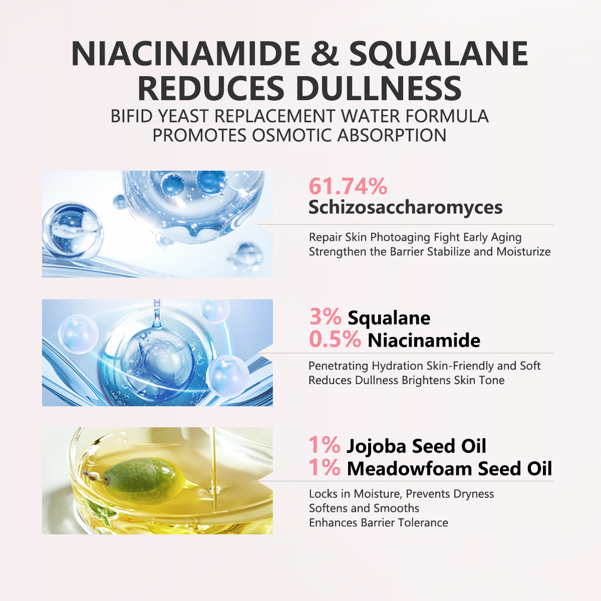 Hyaluronic Acid Hydrating Serum Custom Your Logo Organic Firming Whitening Moisturizing Anti Aging Wrinkle Face Serum
