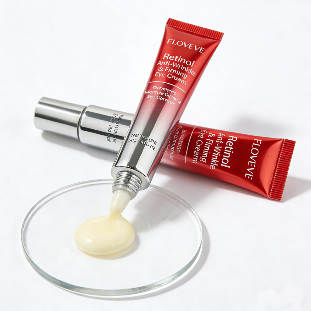 Custom Retinol Firming Eye Cream With Acetyl Hexapeptide 8 Caffeine And Ceramide 3 Reduce Fine Lines Lift Eye Skin Anti Aging