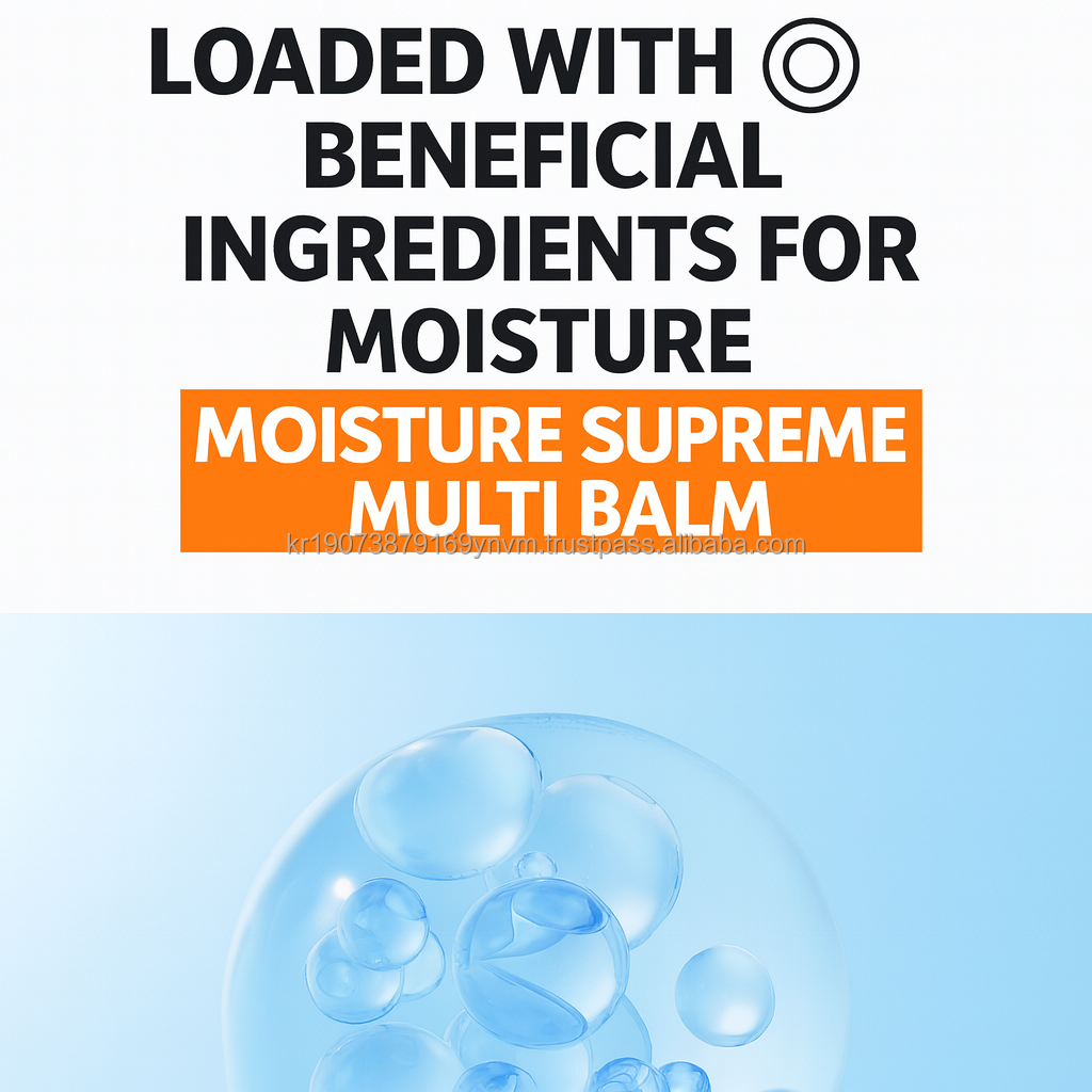 Korean Skincare OEM Squalane Hydration Balm for Milky Glow Skin Booster Moisturizing Care
