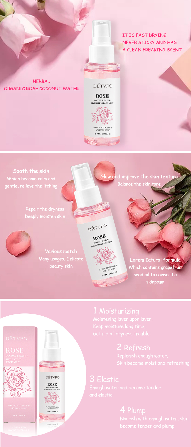 Rose Facial Toner Feature 1