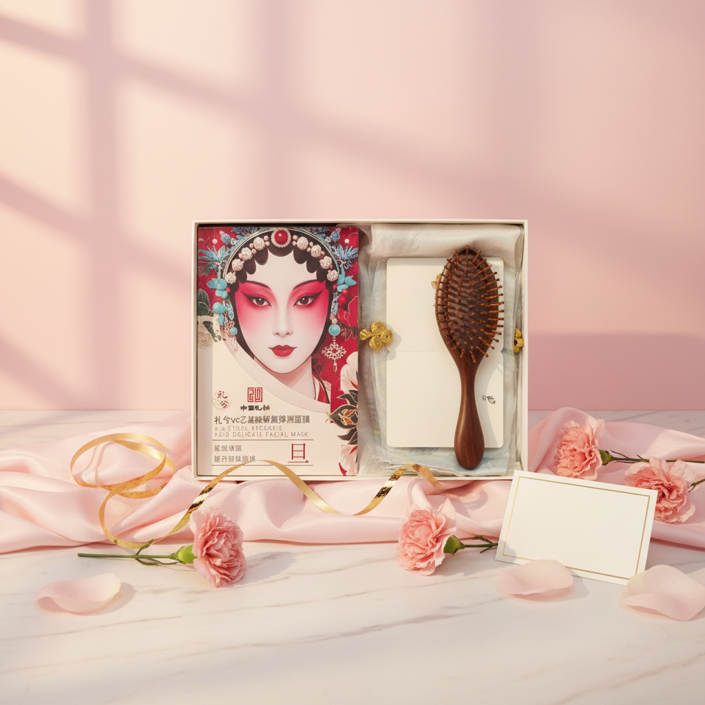 Art Design Camellia Hyaluronic Acid Whitening Facial Mask VC Delicate Radiant Plumping Jumbo Family Pack Gift