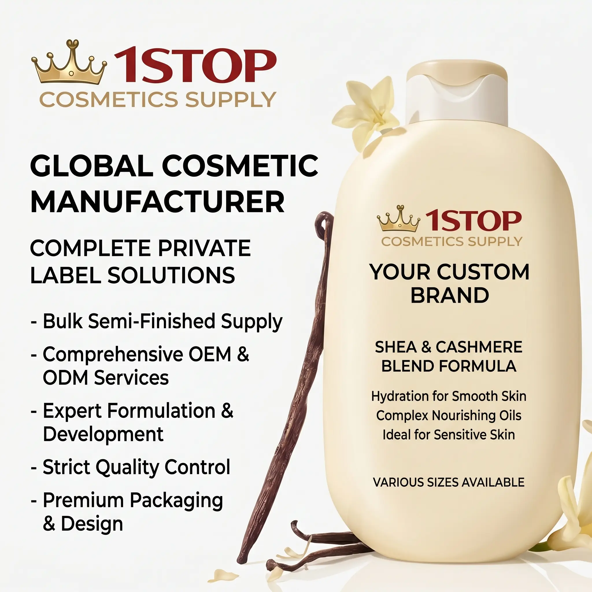 Silky Texture Body Lotion Hyaluronic Polyglutamic Acid Daily Hydrating Serum for Deep Moisture Nourished Skin Production