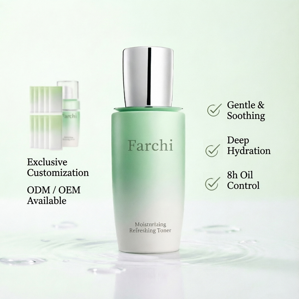 Organic Brightening Firming Toner OEM Private Label Facial Skin Care Natural Moisturizing Oil Control Soothing Refreshing Toner