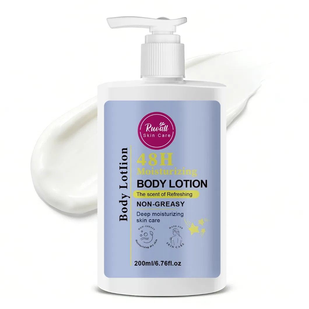 Dry Skin Relief Fast Absorption Non Greasy Formula Vanilla Cashmere Scent 48 Hour Moisturizing Shea Butter and Vitamin C Retinol Body Lotion